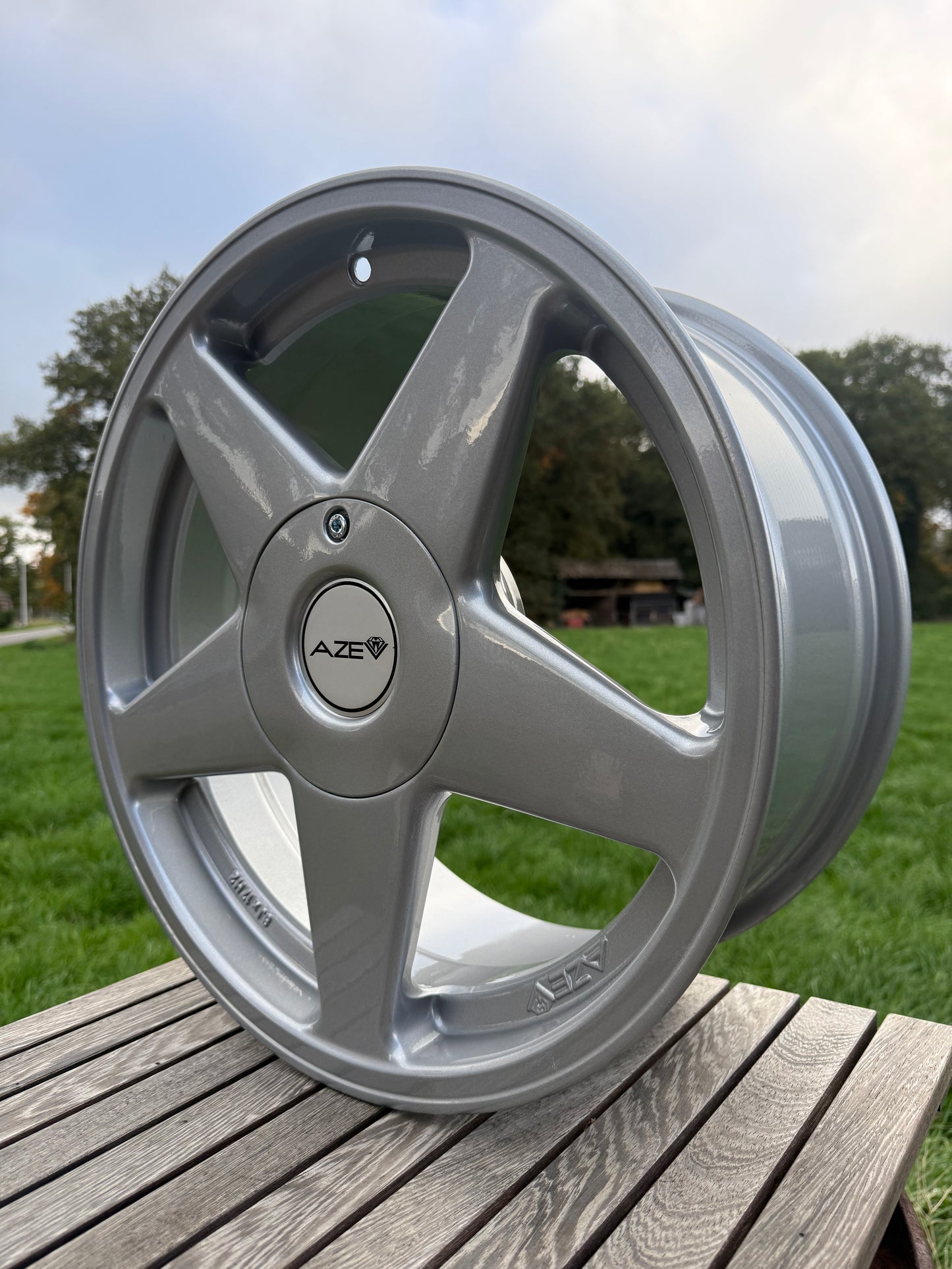 17” Azev A 5x112 wheels