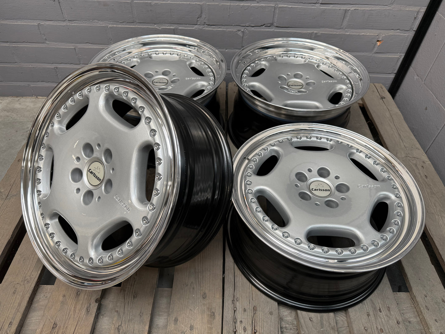 19” Carlsson 3/6 5x112 wheels ( Mercedes )