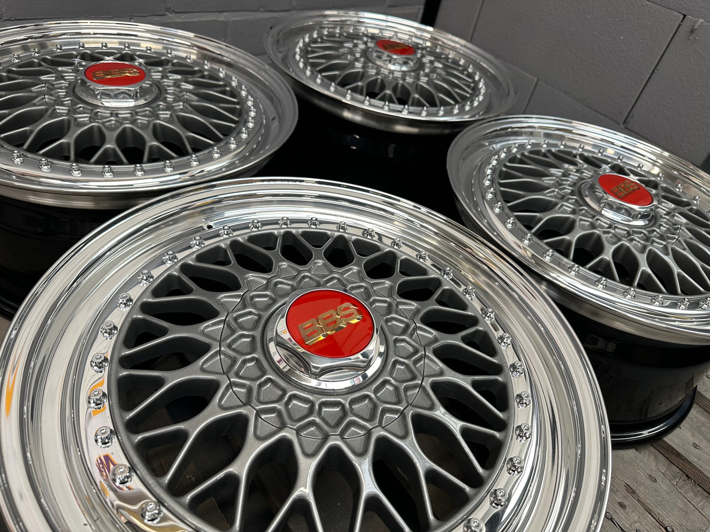 17” BBS RS 5x100 wheels ( No RS 301 )