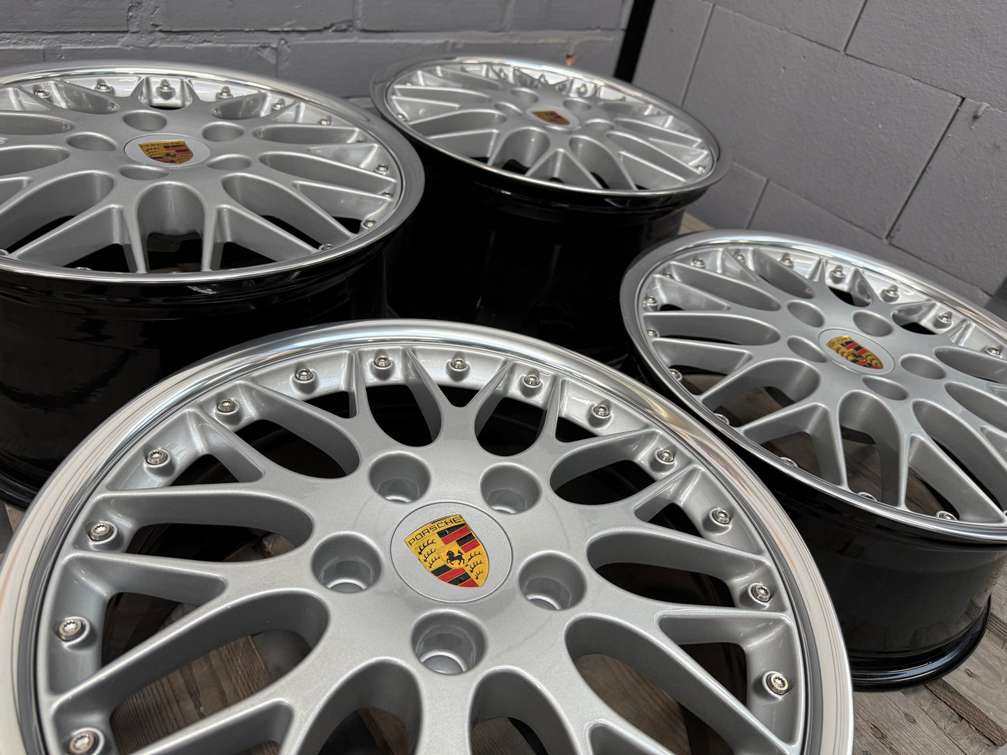 18” Porsche Sportclassic II 5x130 wheels ( BBS RS )