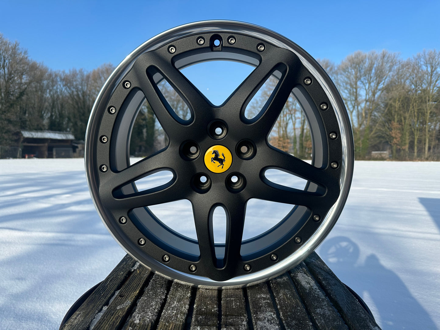 19” Ferrari BBS 5x112 wheels ( 4x Front 8.5x19 )