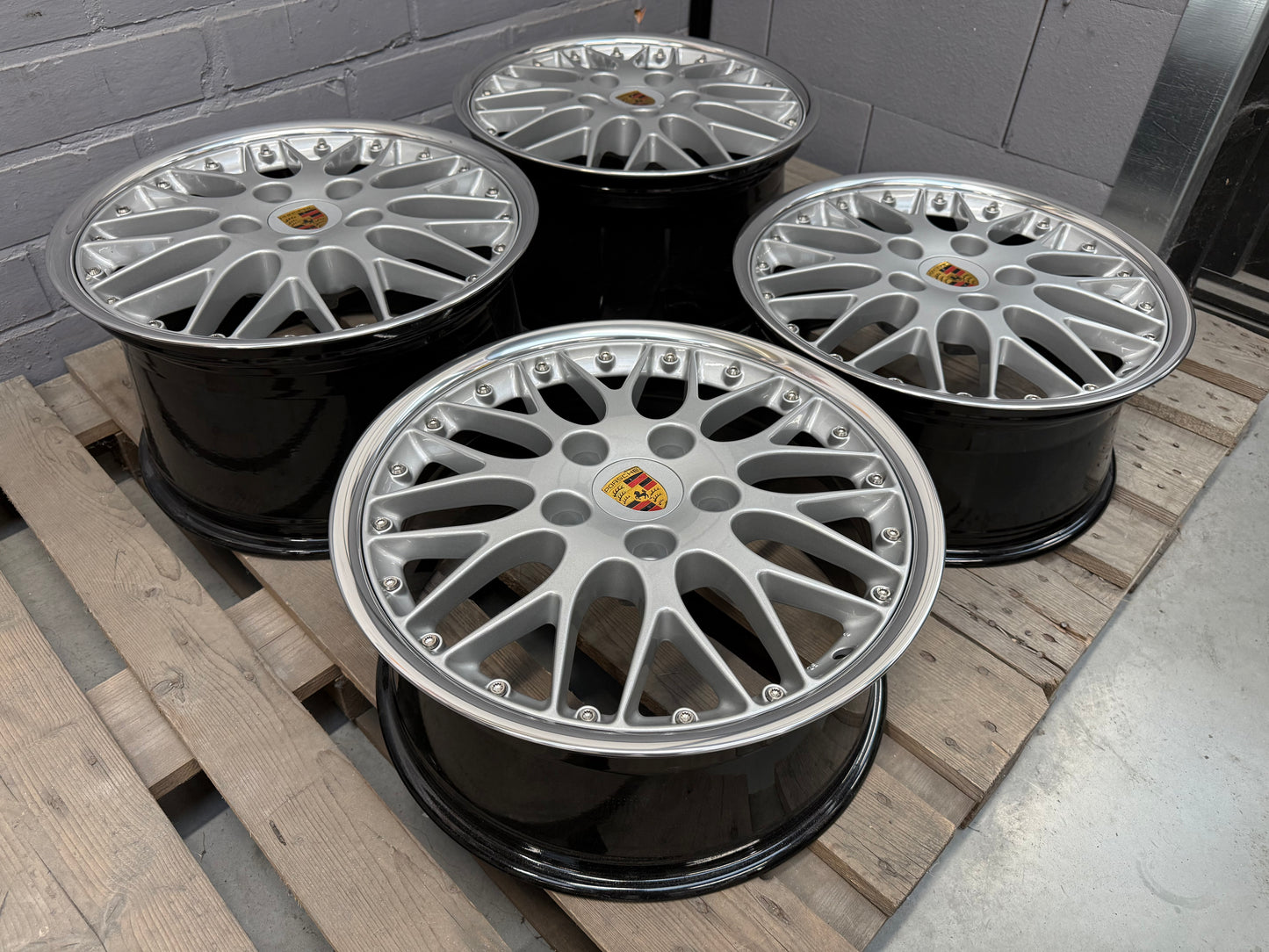 18” Porsche Sportclassic II 5x130 wheels ( BBS RS )