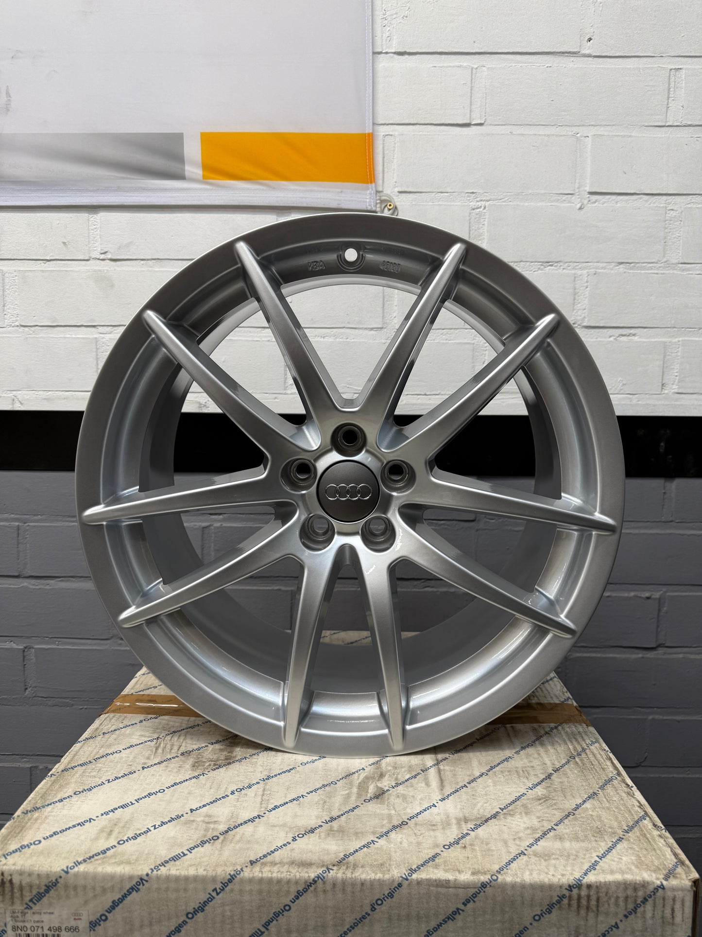 18” Original Audi TT last edition 5x100 wheels