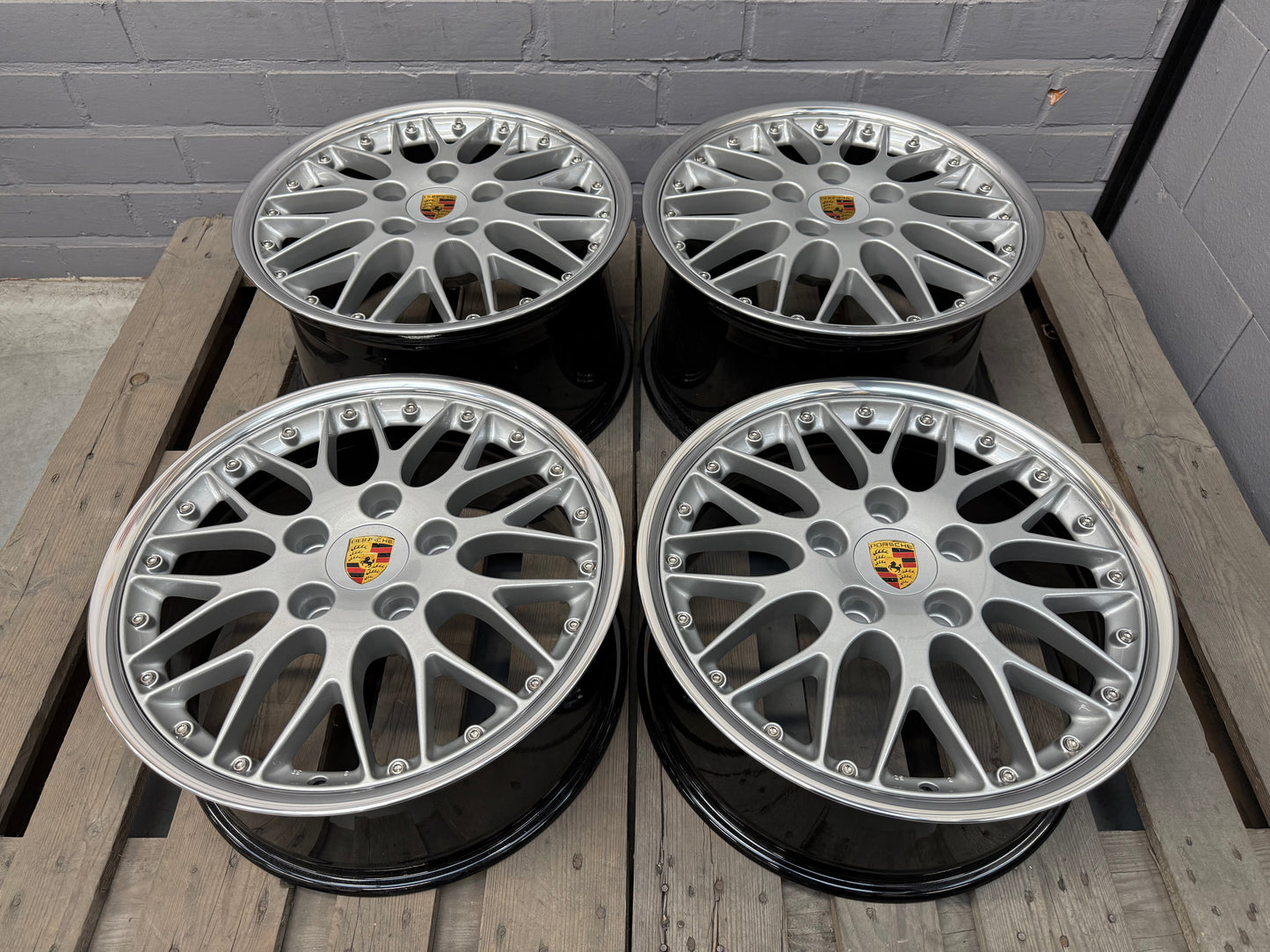 18” Porsche Sportclassic II 5x130 wheels ( BBS RS )