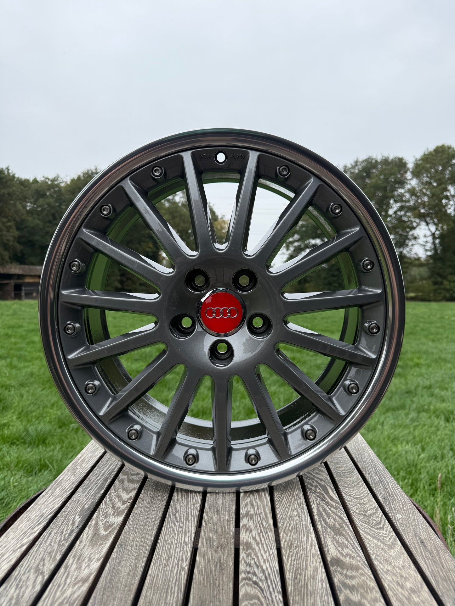 18” Audi Calito 5x112 wheels ( BBS RT250 )