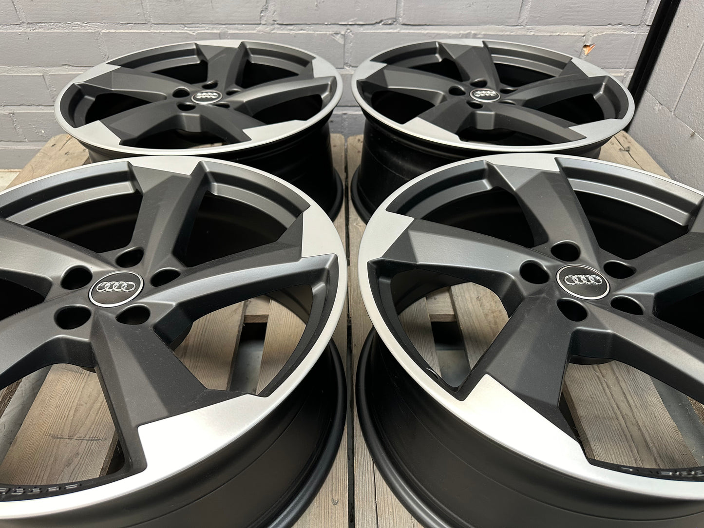 20” Audi Rotor “Quattro” 5x112 wheels