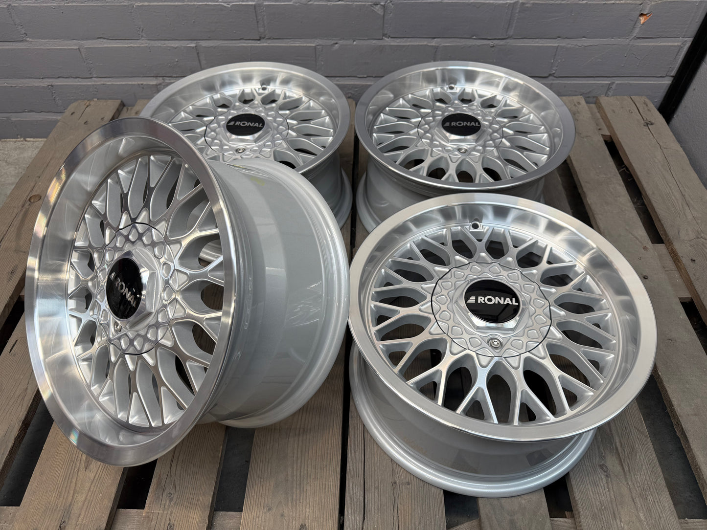 15” Ronal LS 4x100 wheels