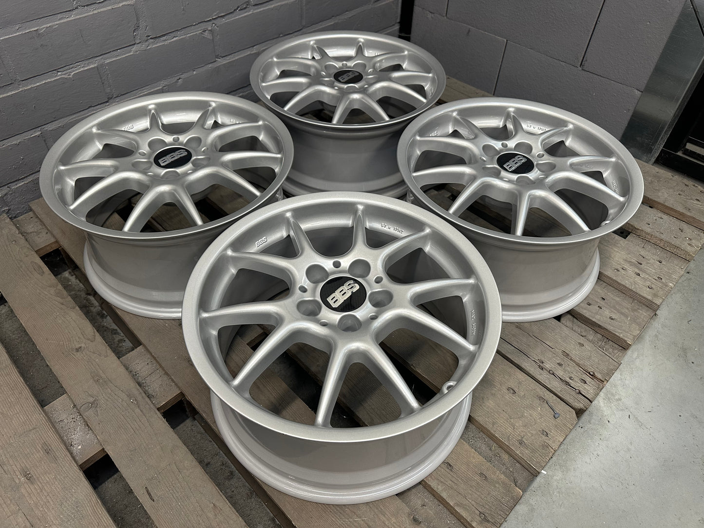 17” BBS RK 5x112 wheels ( RK 013 )