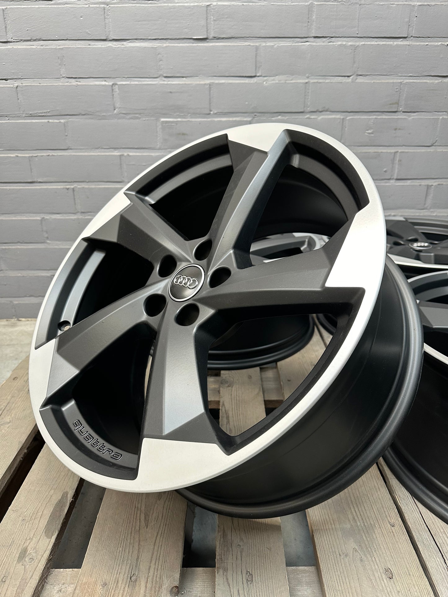 20” Audi Rotor “Quattro” 5x112 wheels