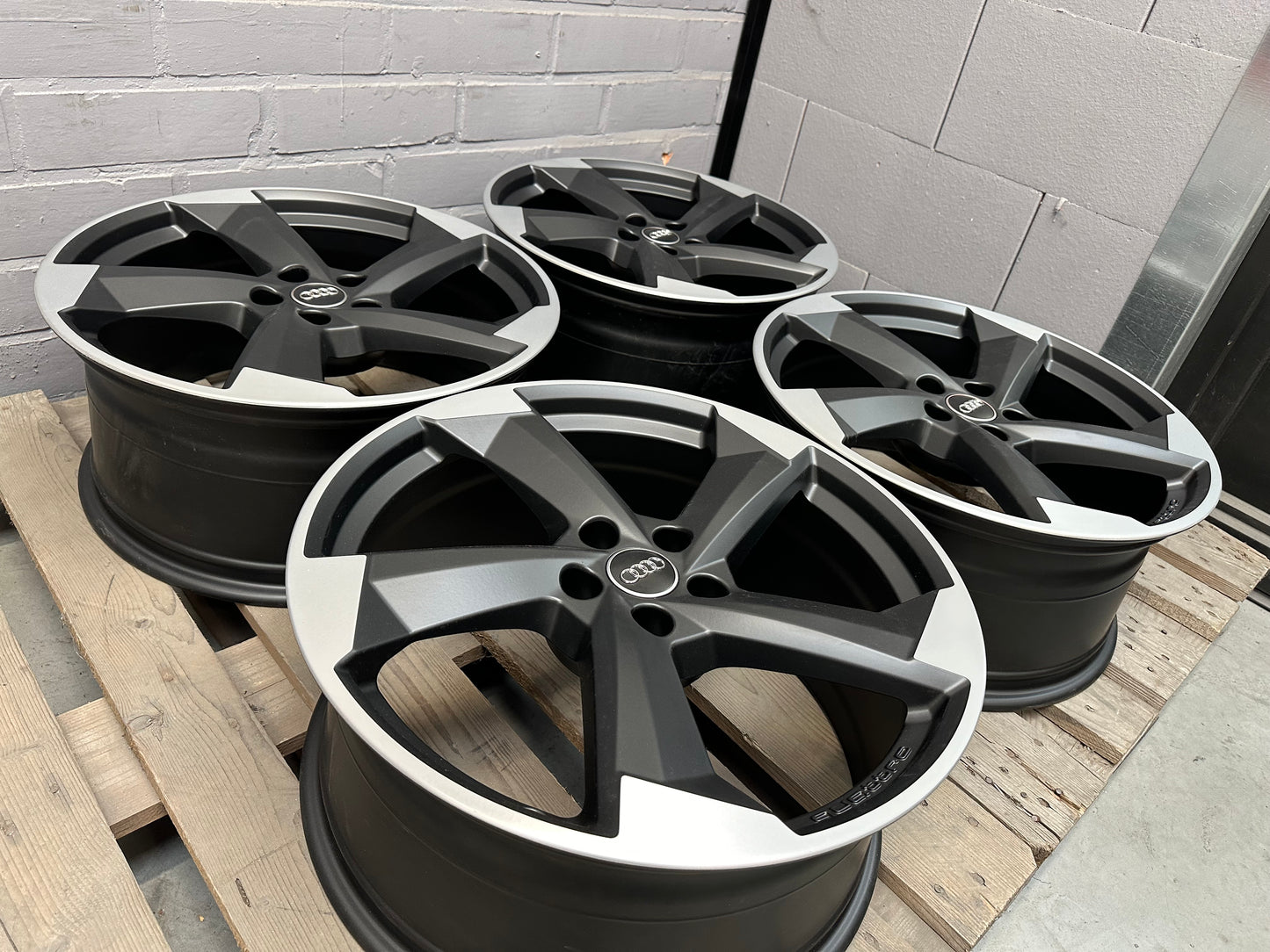 20” Audi Rotor “Quattro” 5x112 wheels
