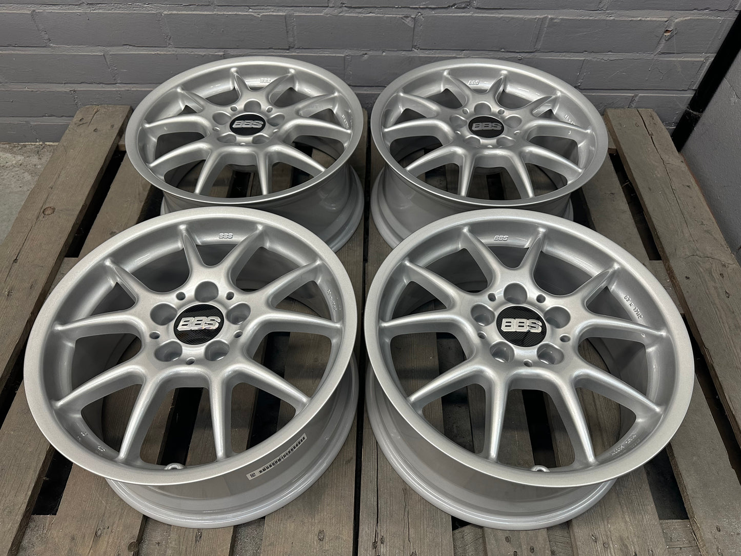17” BBS RK 5x112 wheels ( RK 013 )