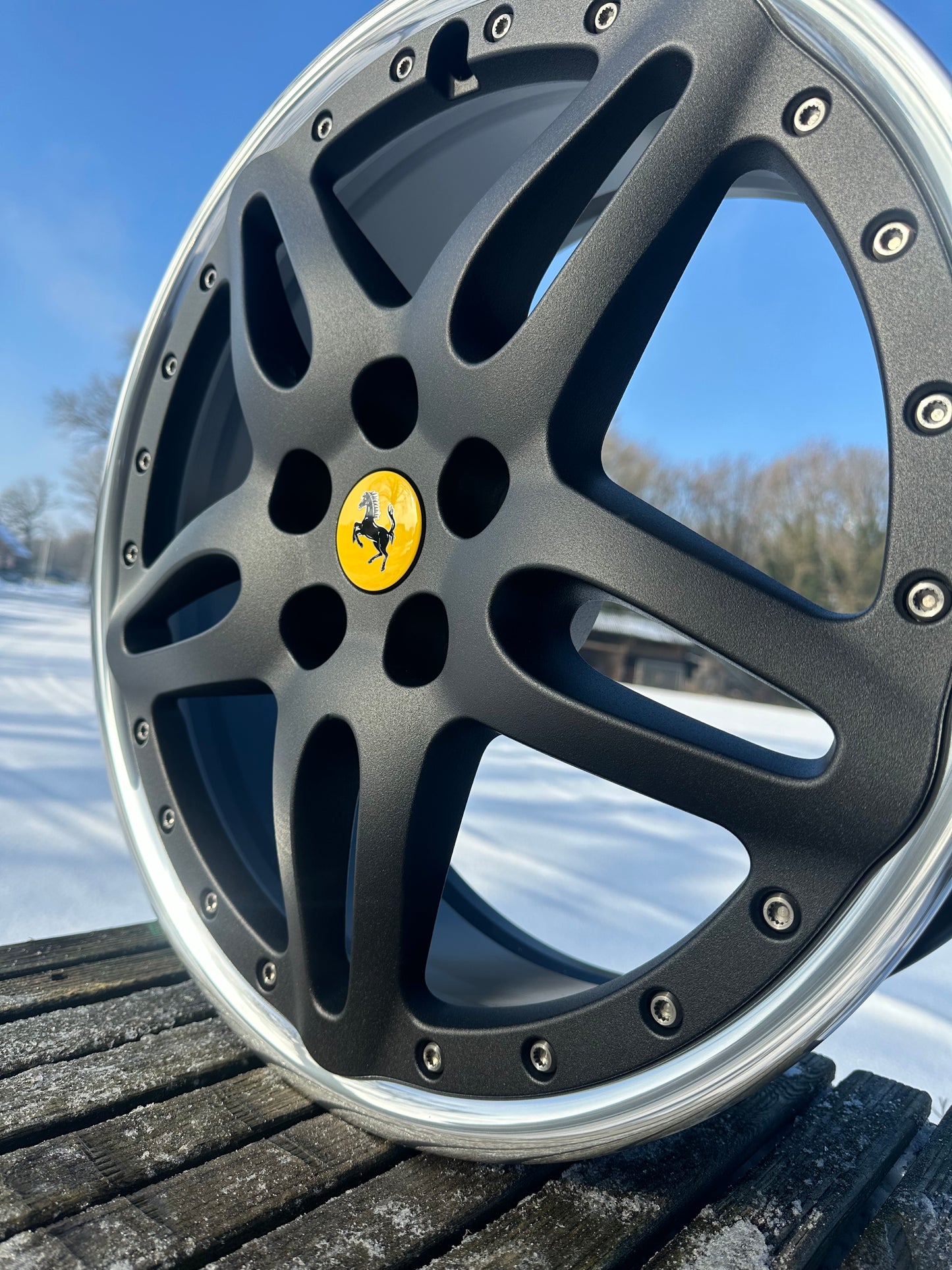 19” Ferrari BBS 5x112 wheels ( 4x Front 8.5x19 )