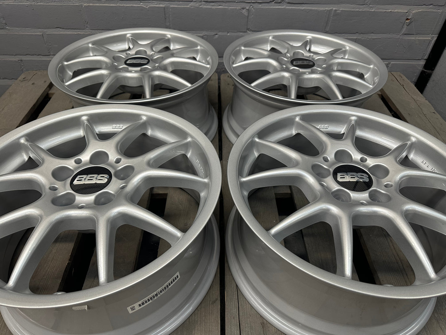 17” BBS RK 5x112 wheels ( RK 013 )