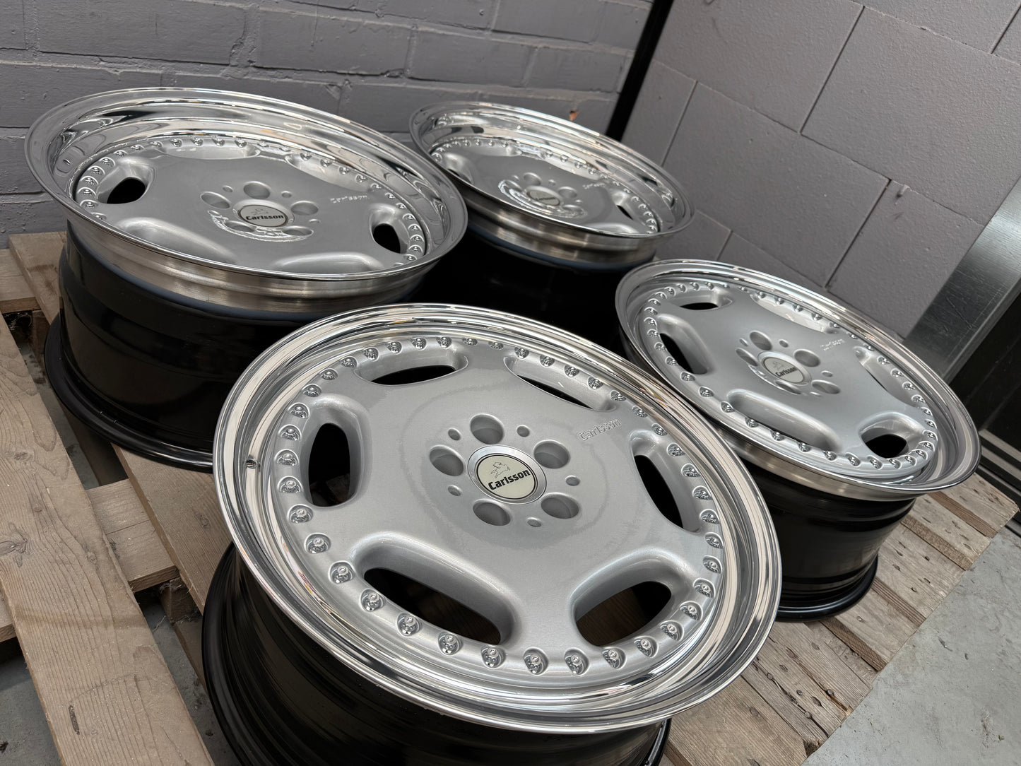 19” Carlsson 3/6 5x112 wheels ( Mercedes )