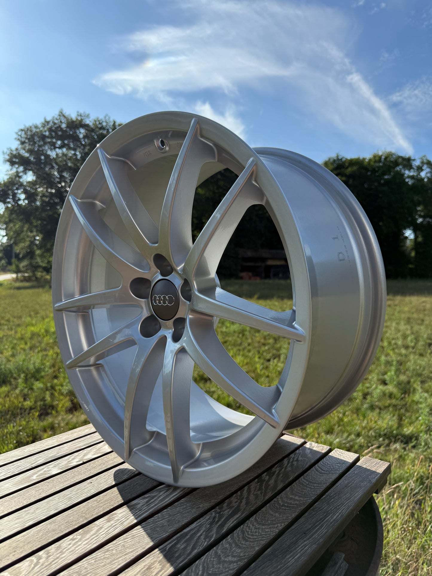 18” Original Audi TT last edition 5x100 wheels