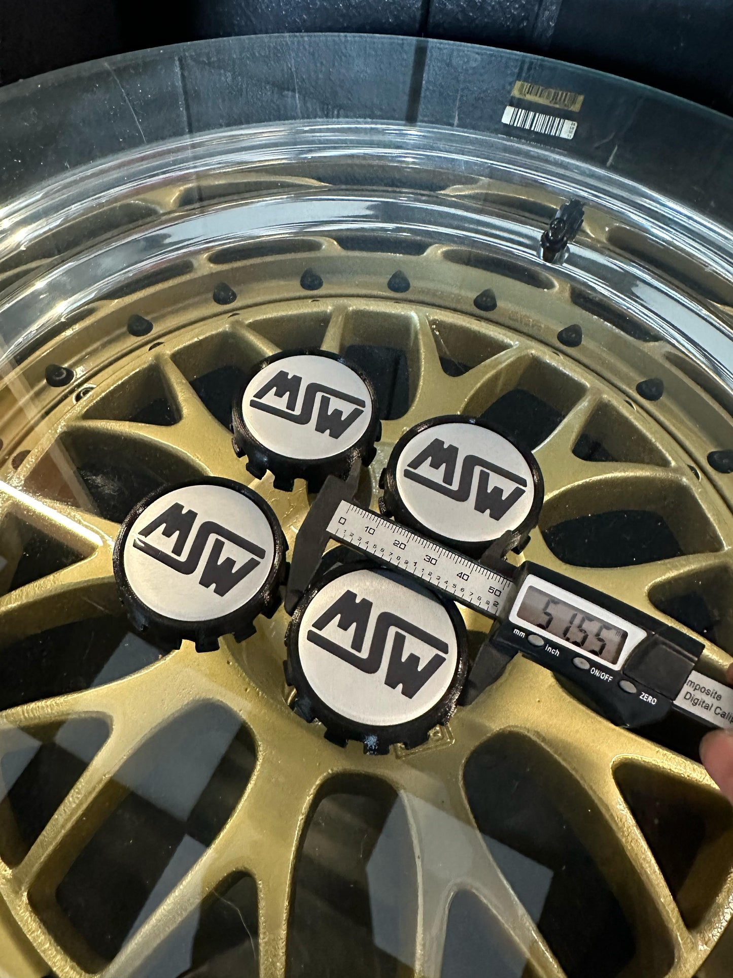 MSW Nuova S3 Centercaps