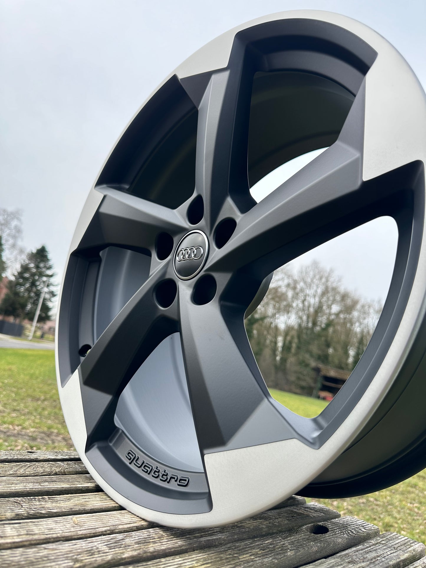 20” Audi Rotor “Quattro” 5x112 wheels
