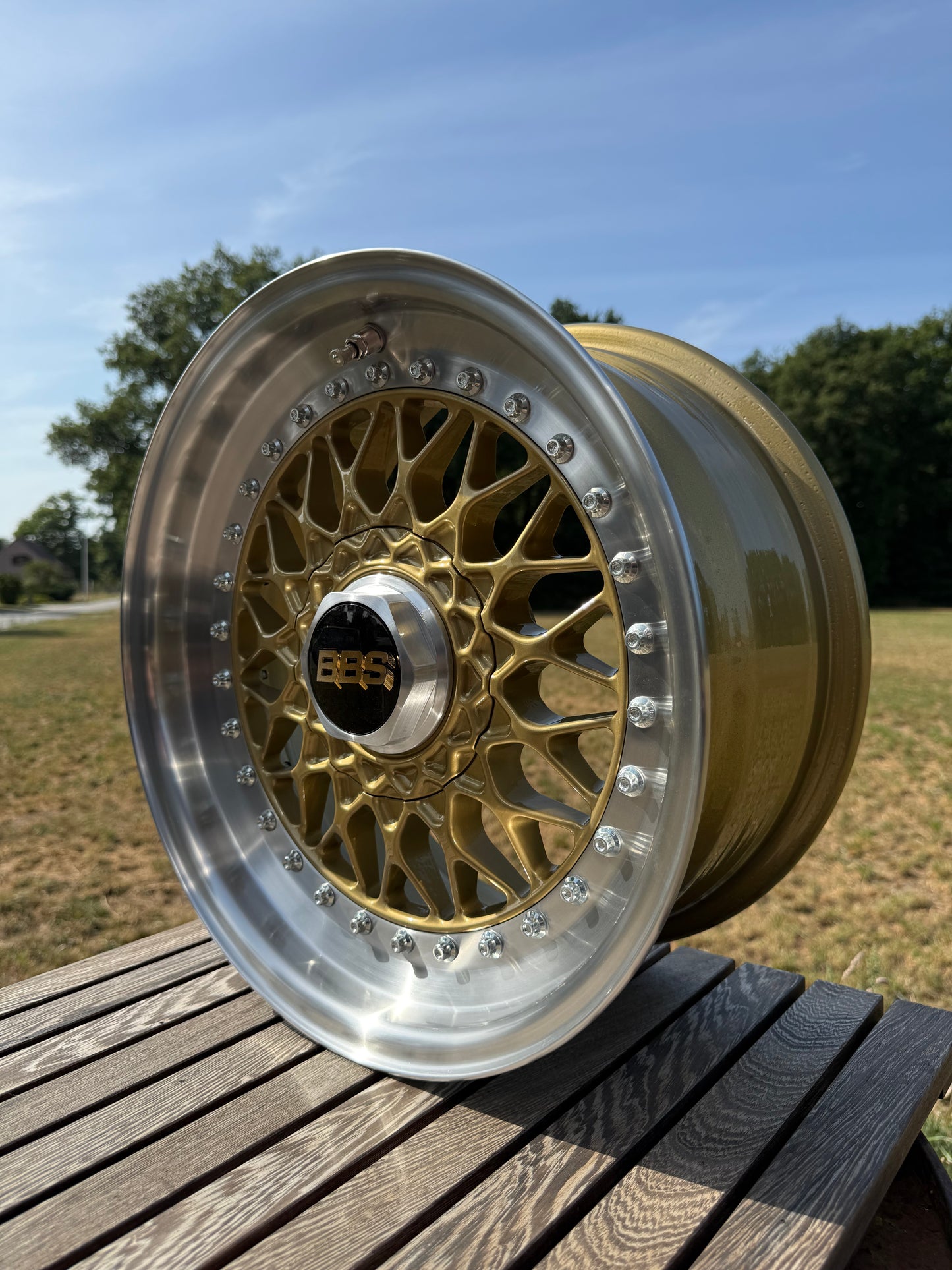 15” Original BBS RS 4x100 wheels ( RS 070 )