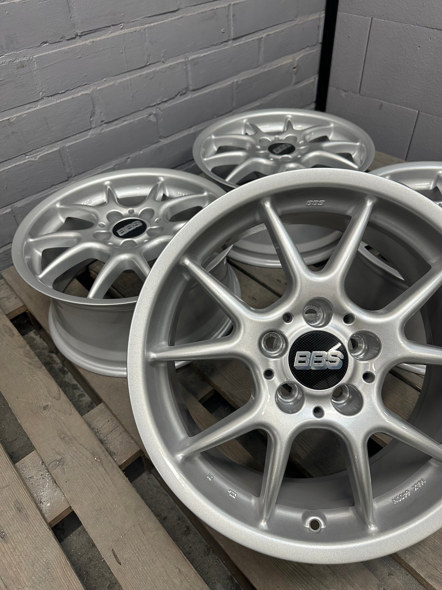 17” BBS RK 5x112 wheels ( RK 013 )