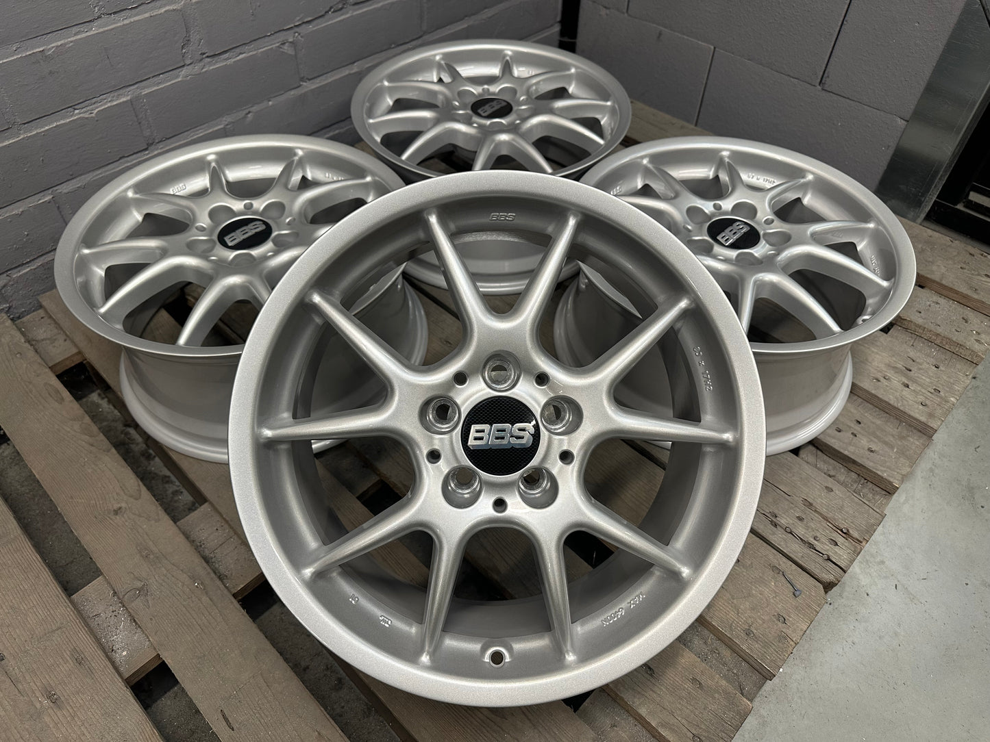 17” BBS RK 5x112 wheels ( RK 013 )