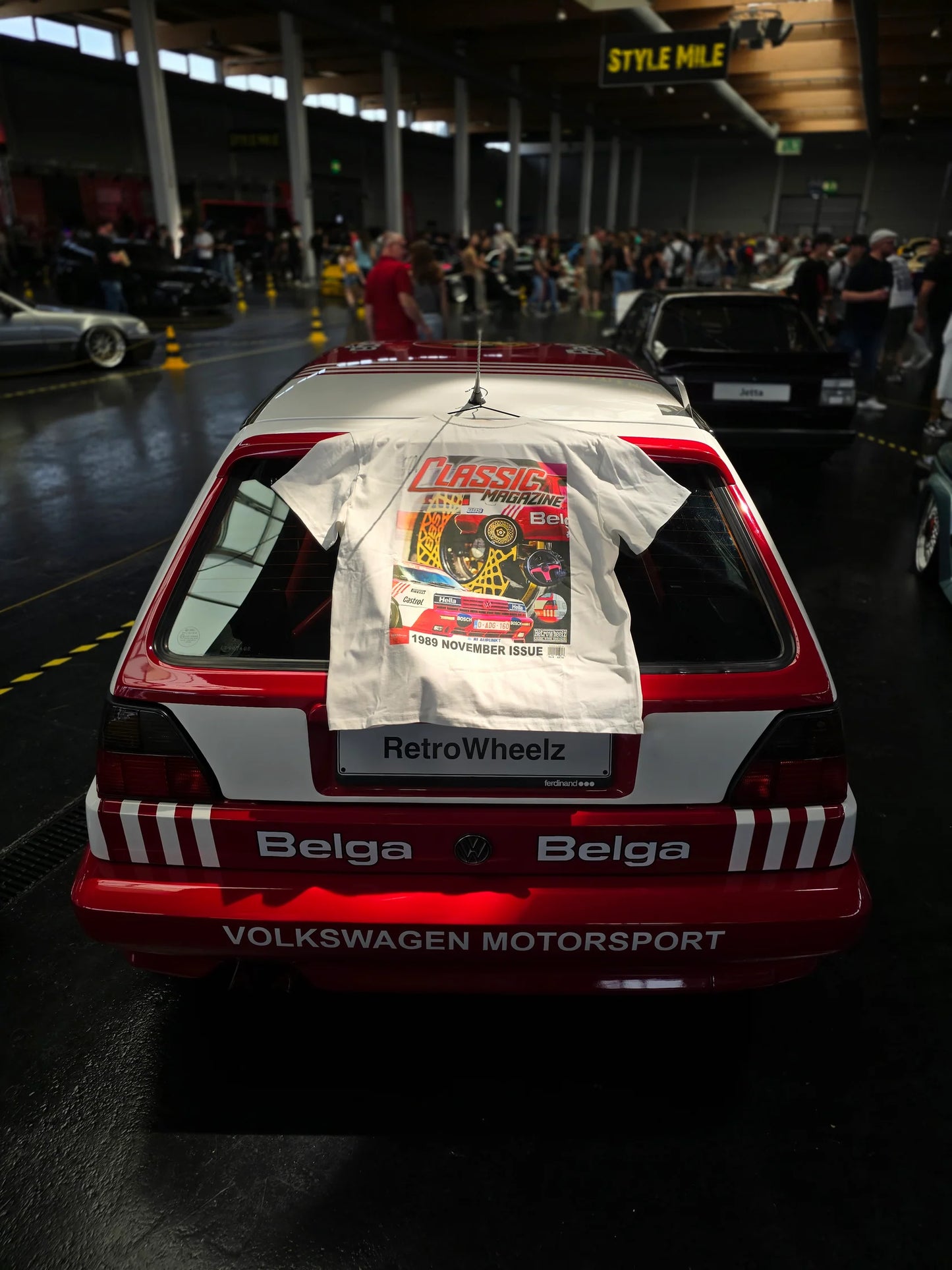 VW Golf Rallye T-shirt Retrowheelz