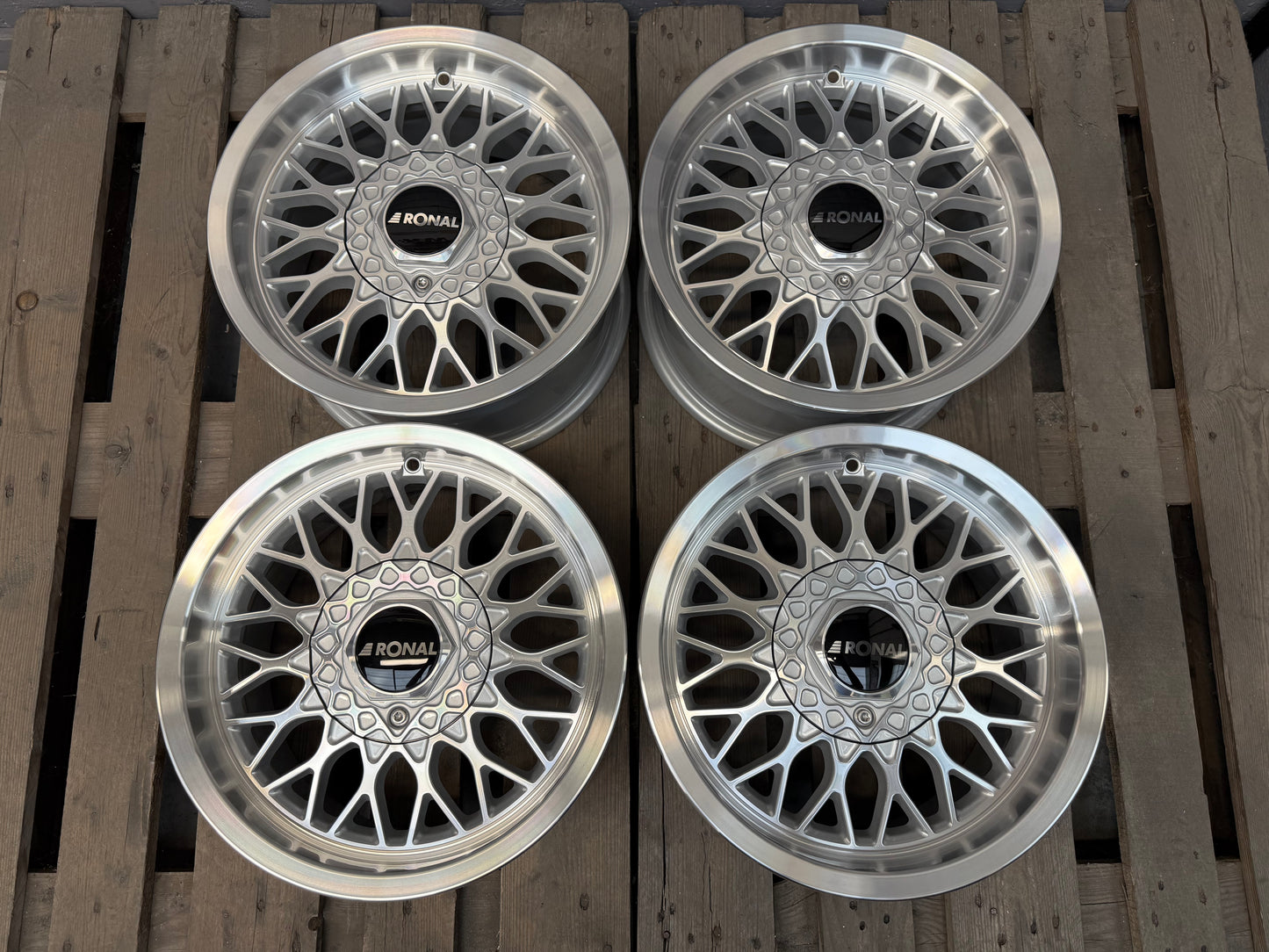 15” Ronal LS 4x100 wheels