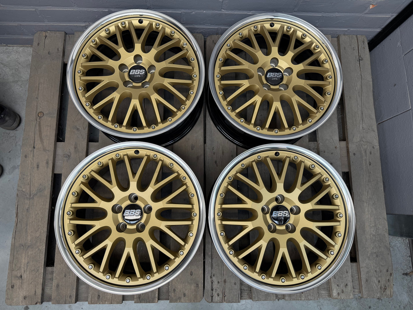 19” Custom Audi speedline 5x112 wheels ( BBS )