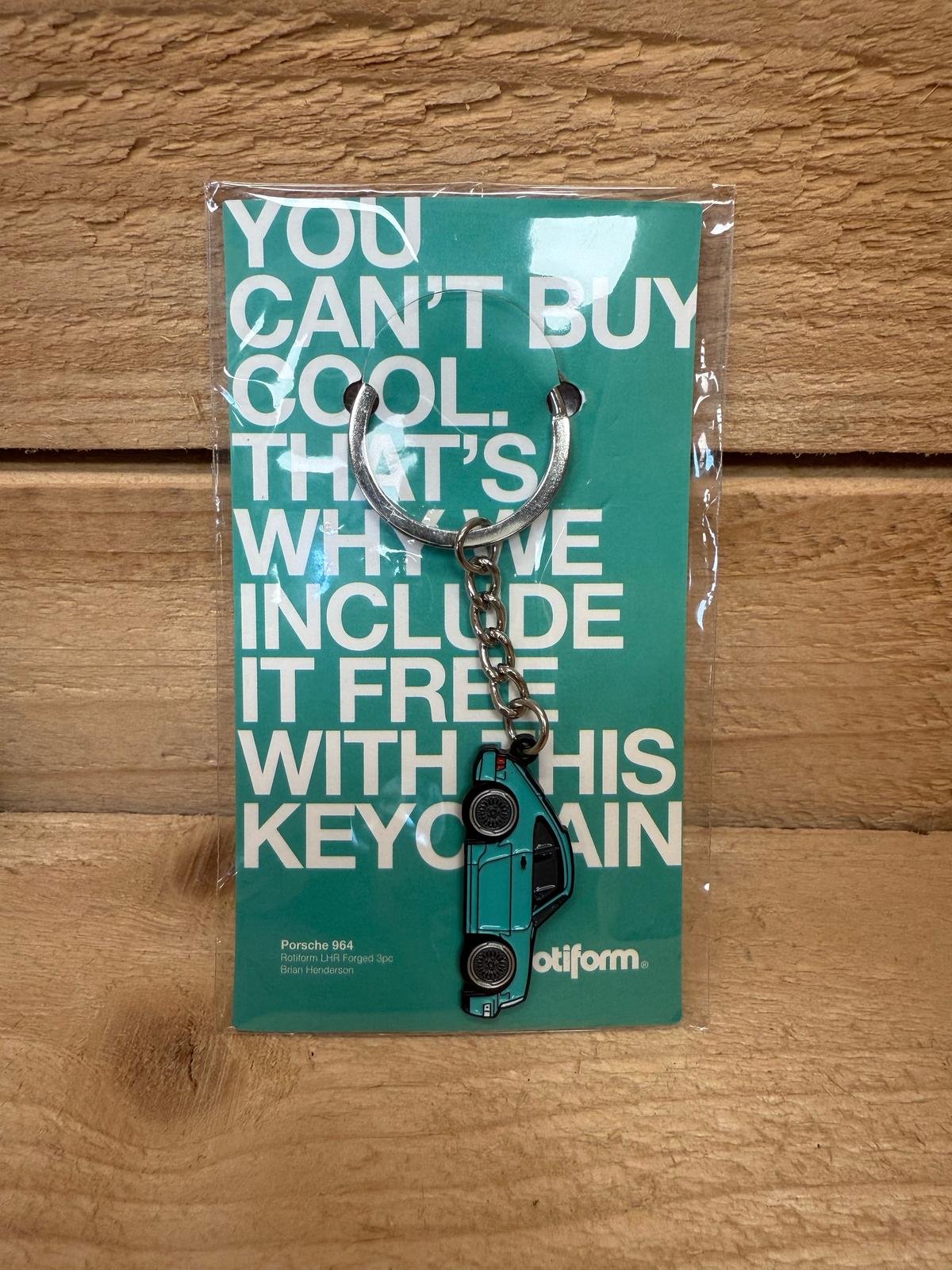 Rotiform Porsche 964 keychain