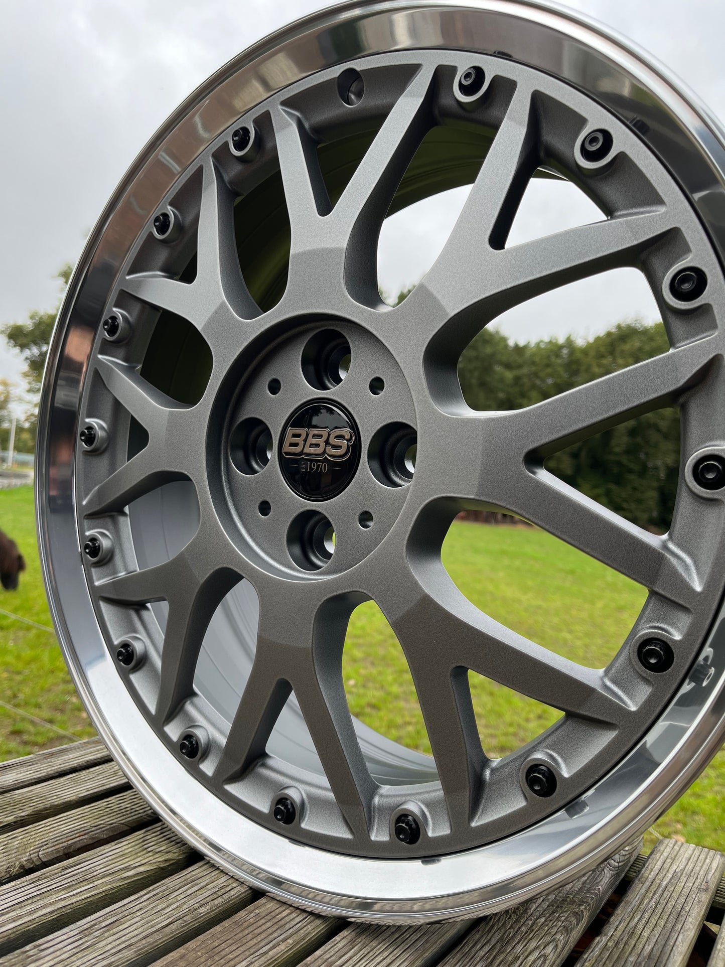 17” Custom mini cross spoke 4x100 wheels ( BBS RS 873 )