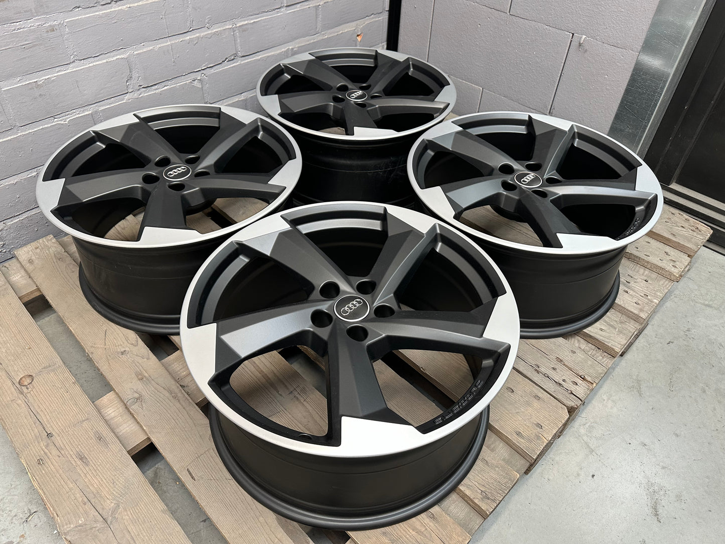20” Audi Rotor “Quattro” 5x112 wheels