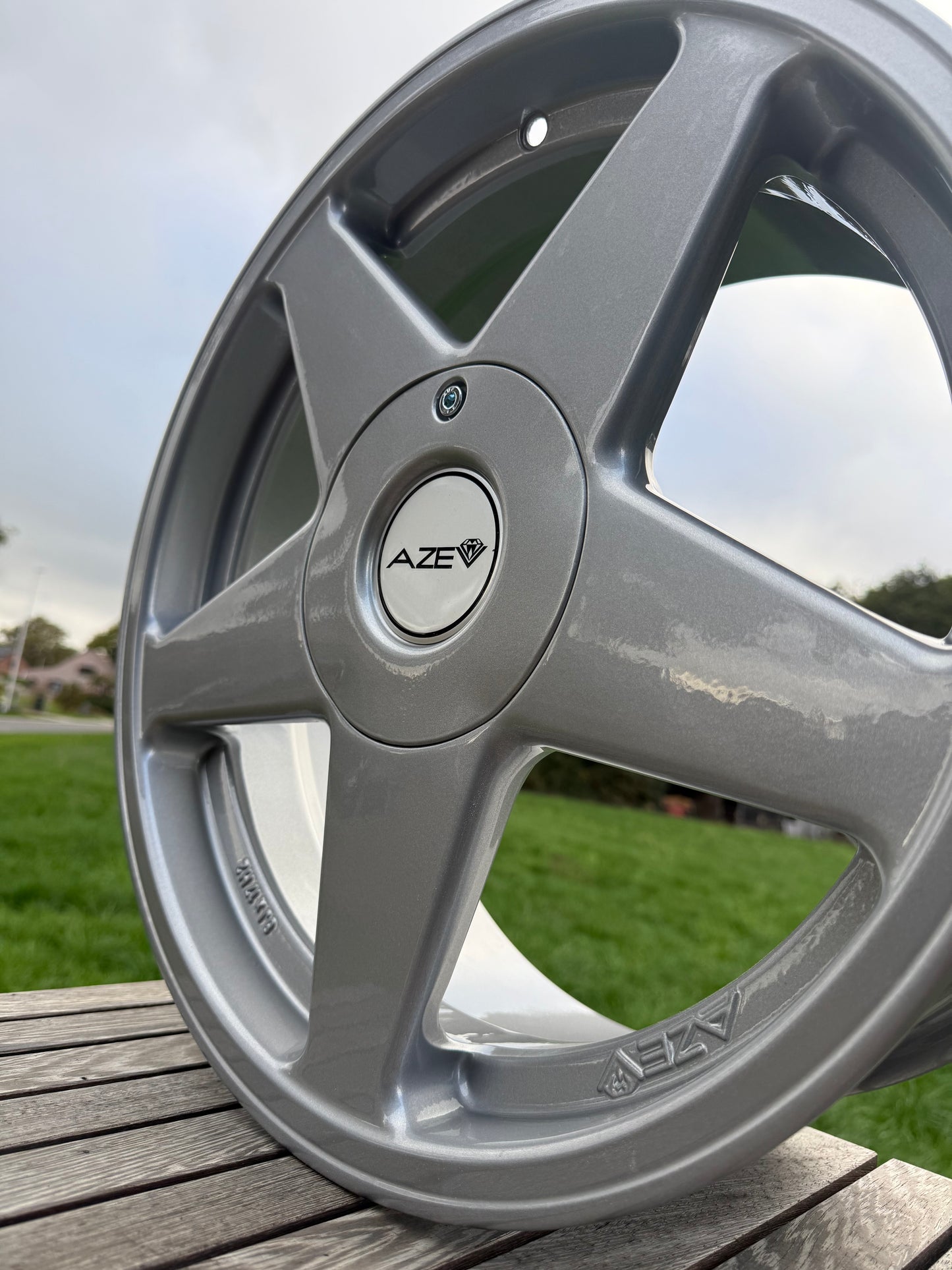 17” Azev A 5x112 wheels