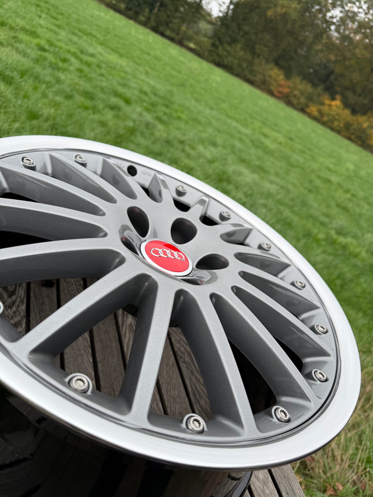 18” Audi Calito 5x112 wheels ( BBS RT250 )