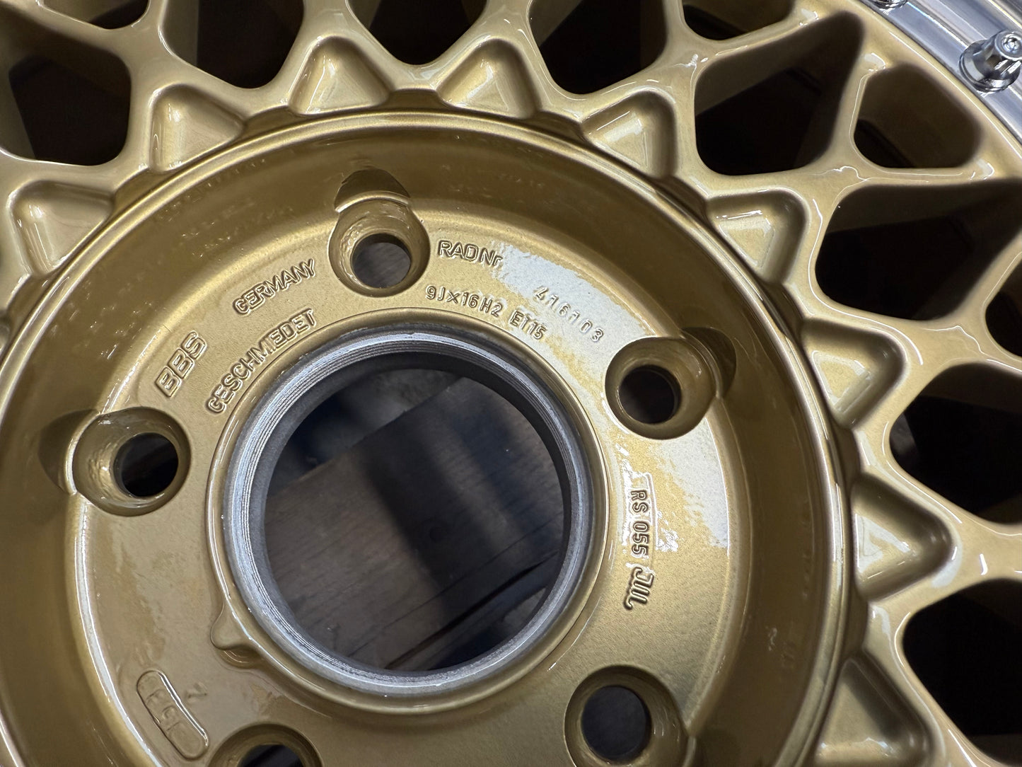 17” BBS RS 5x130 Wheel ( Porsche 056 055 )