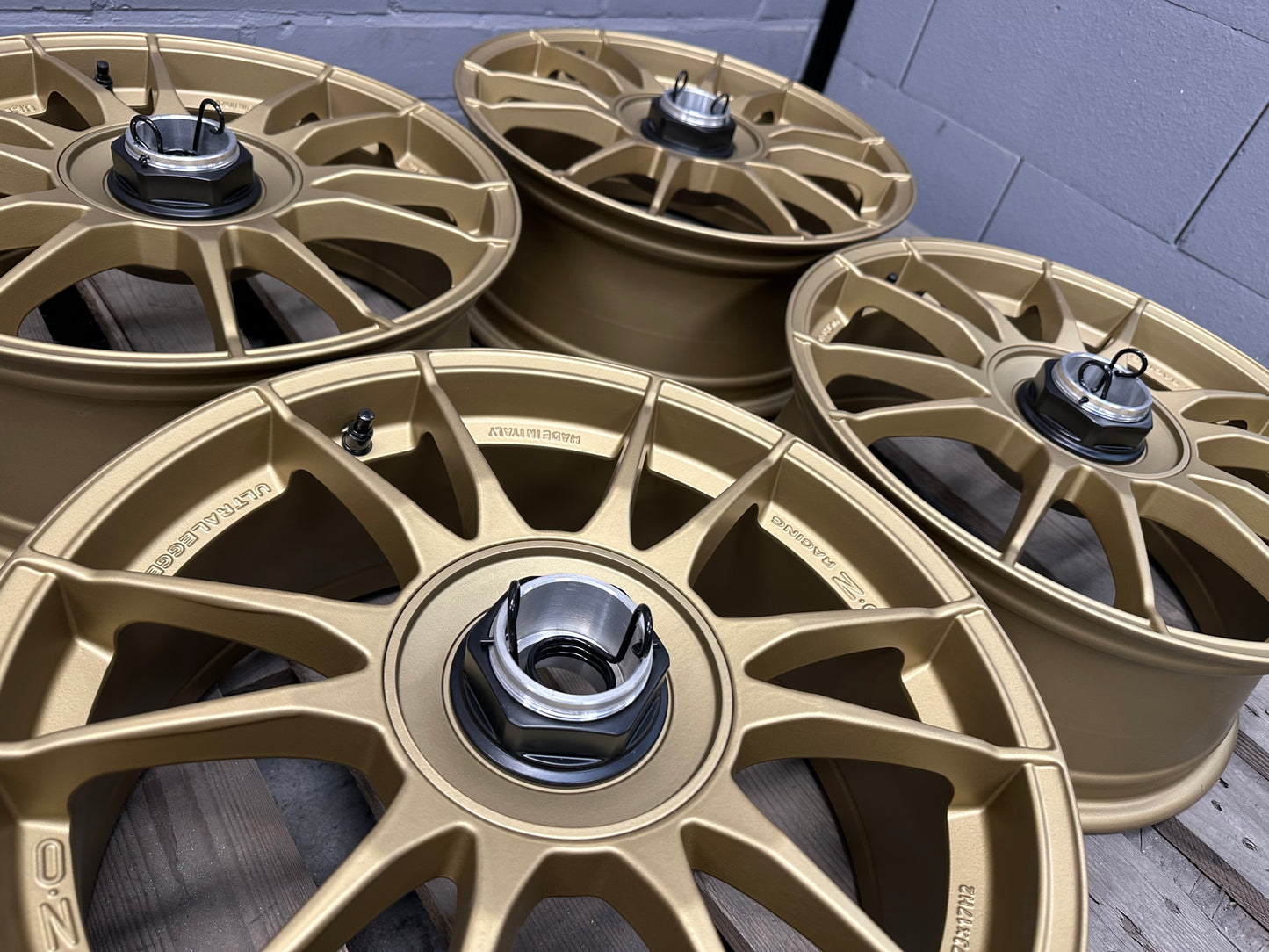 17” Oz Ultraleggera 4x100 wheels