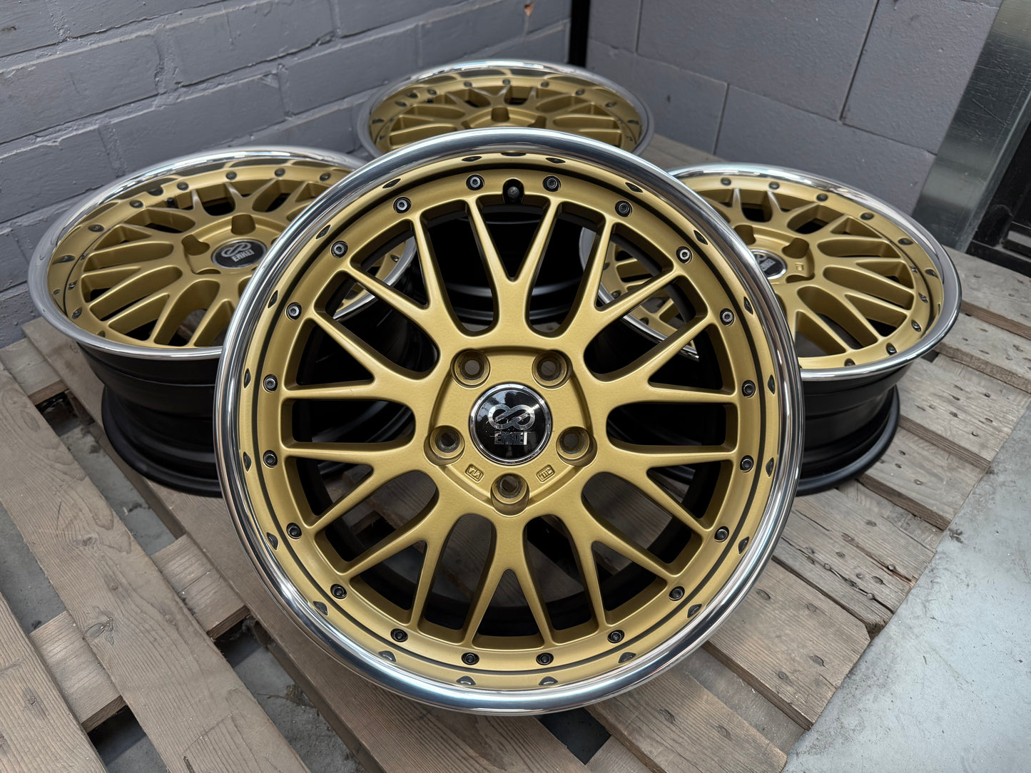 17” Enkei Algernon 5x114.3 wheels