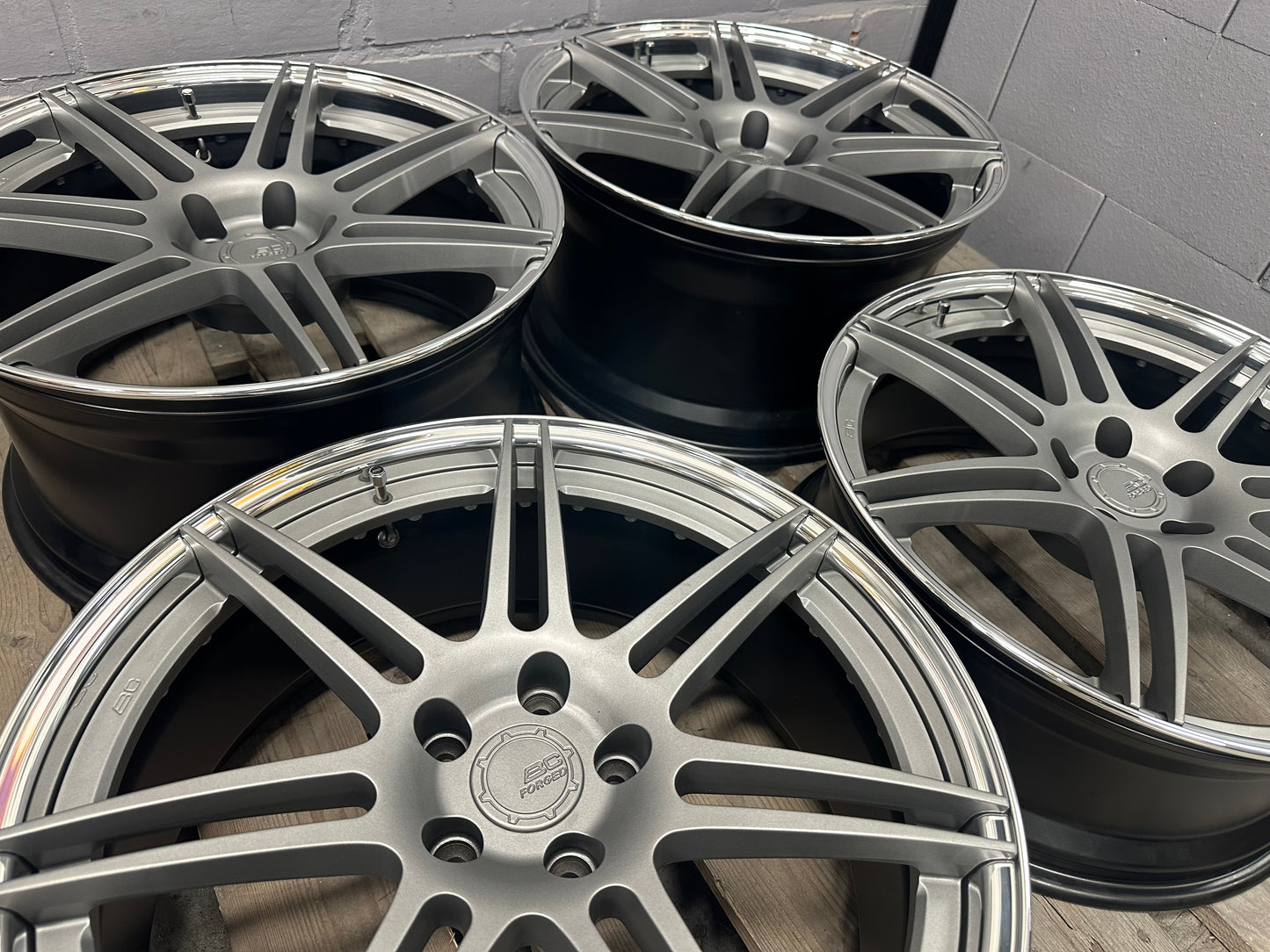 20” Audi R8 BC Forged 5x112 wheels