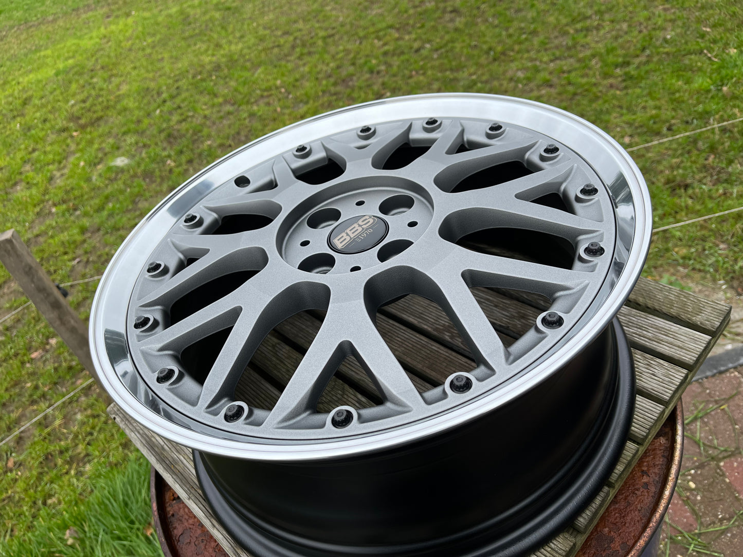 17” Custom mini cross spoke 4x100 wheels ( BBS RS 873 )