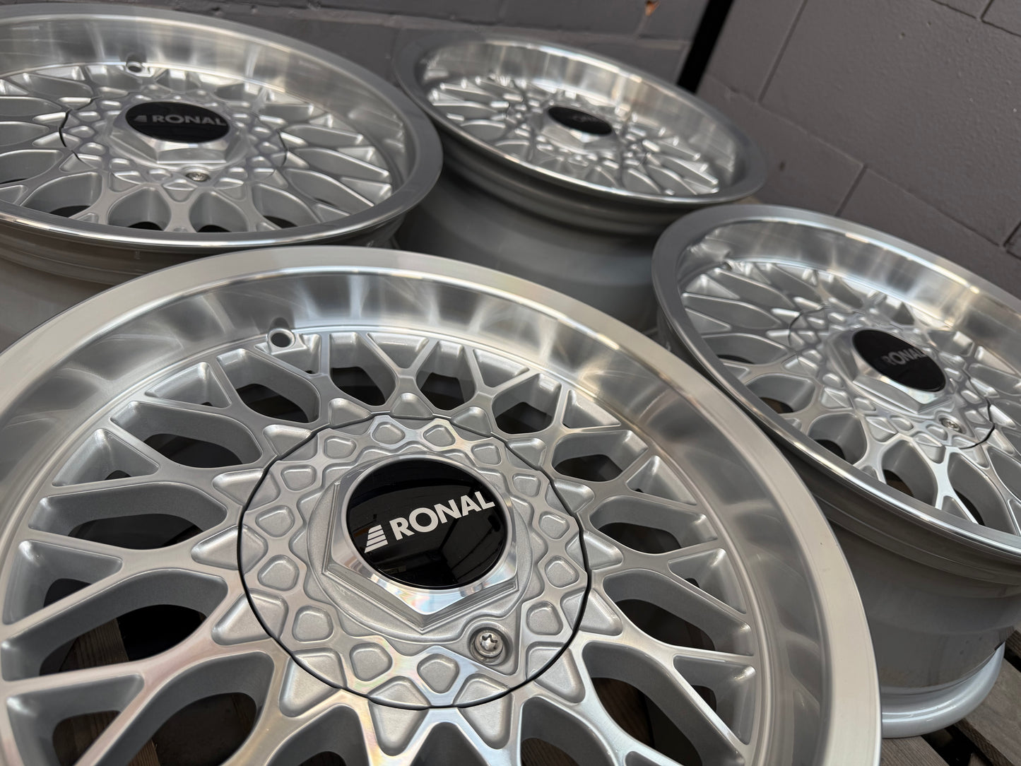 15” Ronal LS 4x100 wheels