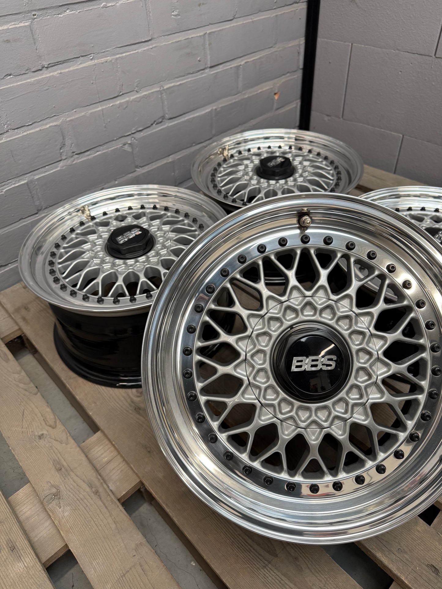 16” BBS RS 5x100 wheels