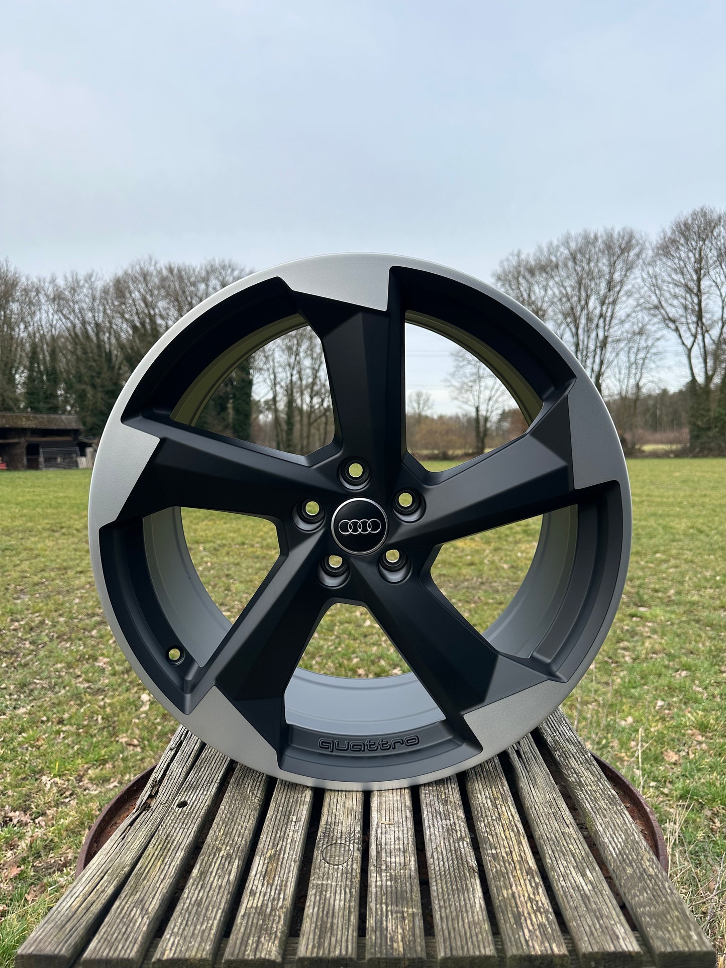 20” Audi Rotor “Quattro” 5x112 wheels