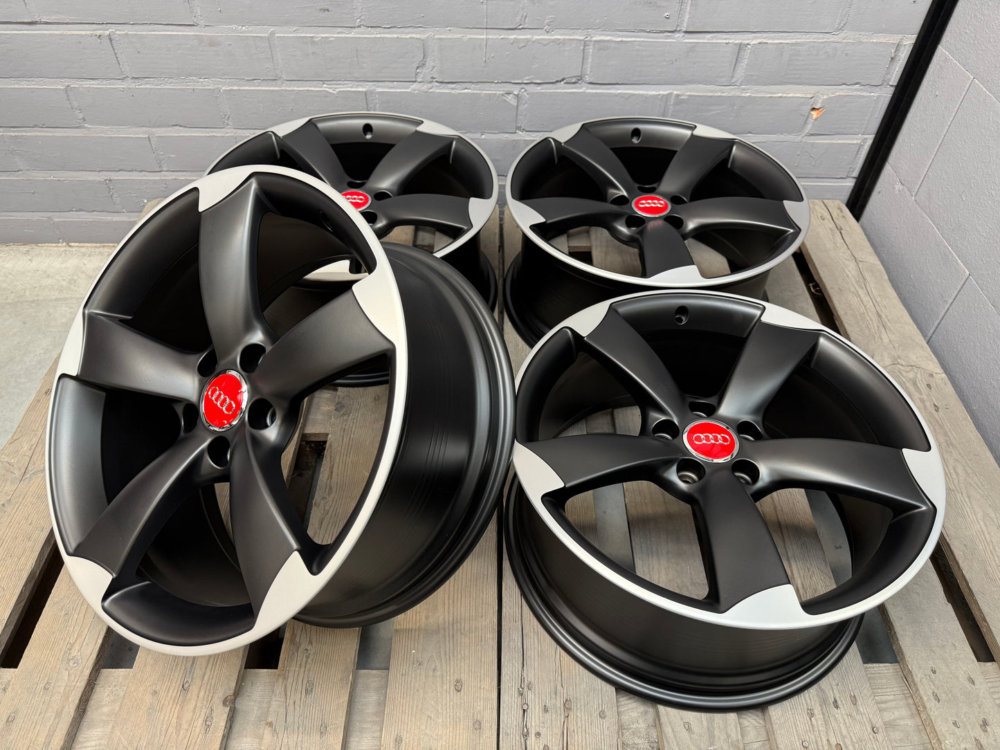 19” Original Audi A4 S4 5x112 Rotor Wheels