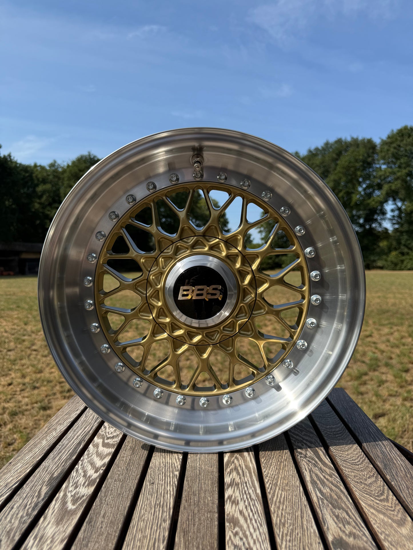 15” Original BBS RS 4x100 wheels ( RS 070 )