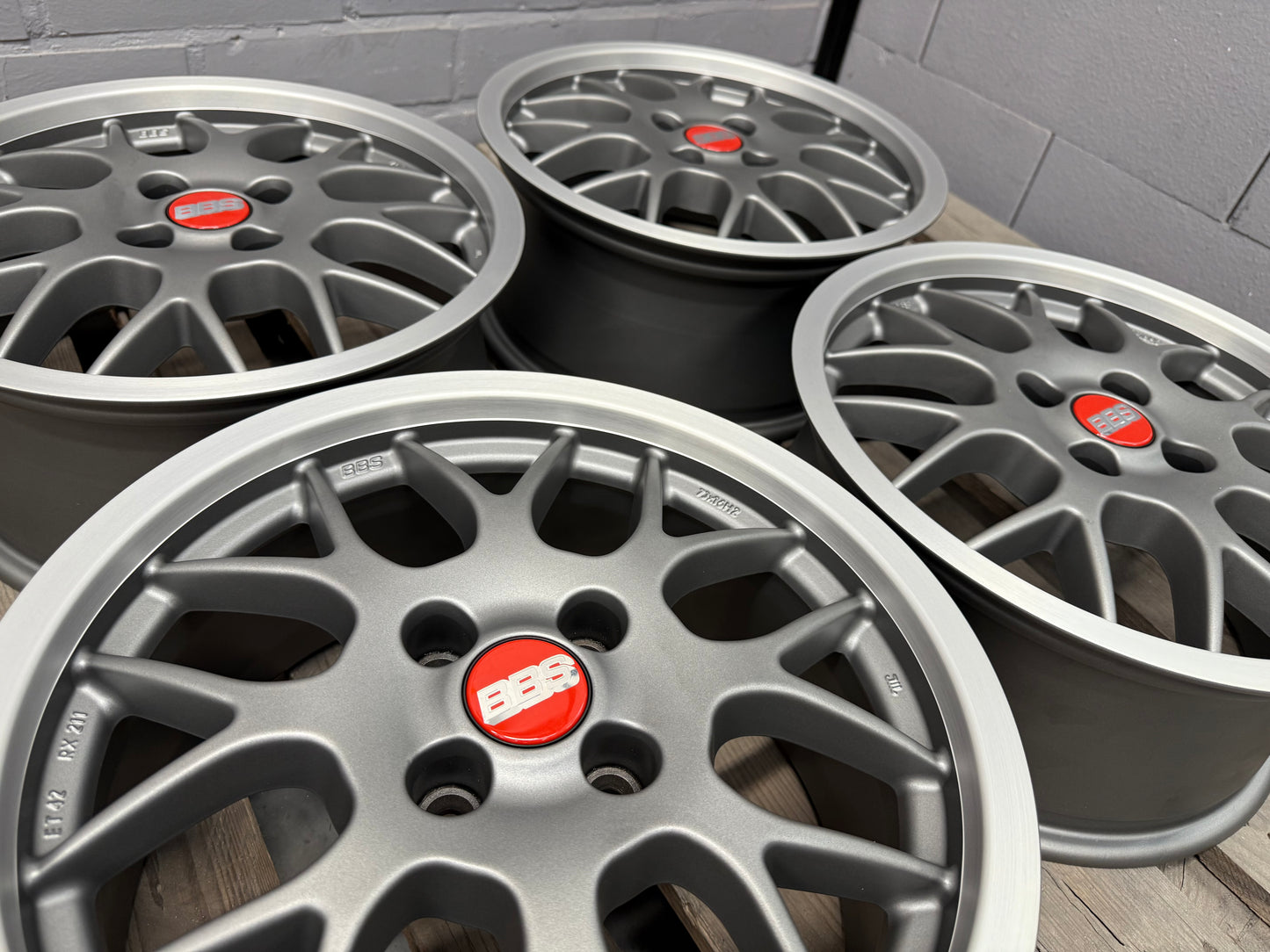 16” BBS RX 4x100 wheels ( RX211 )