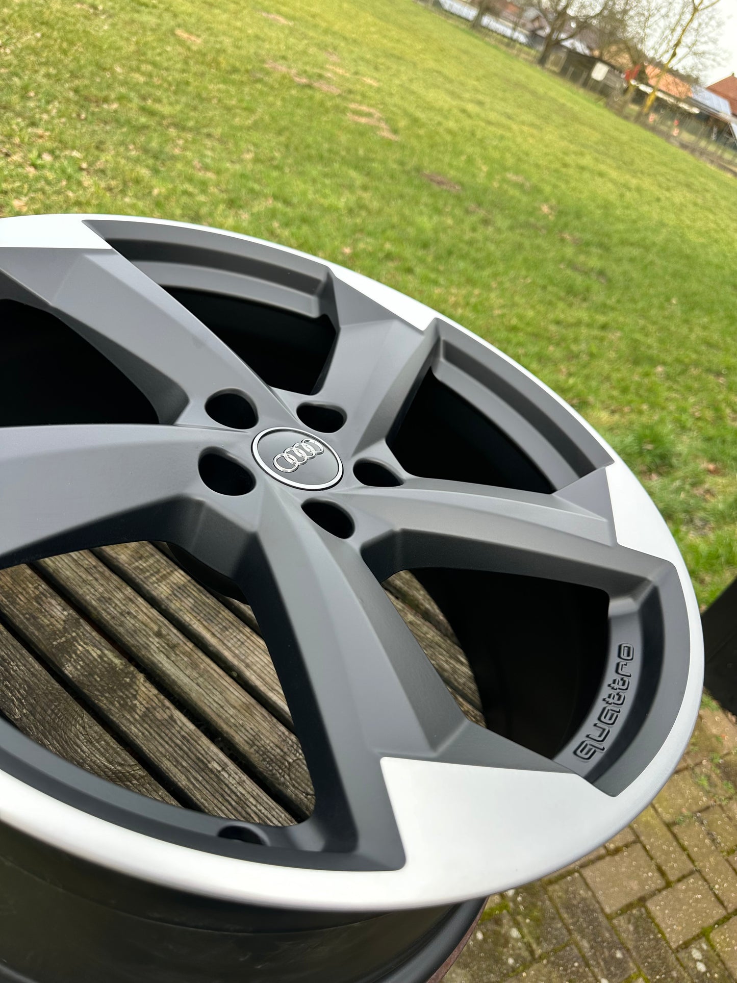 20” Audi Rotor “Quattro” 5x112 wheels