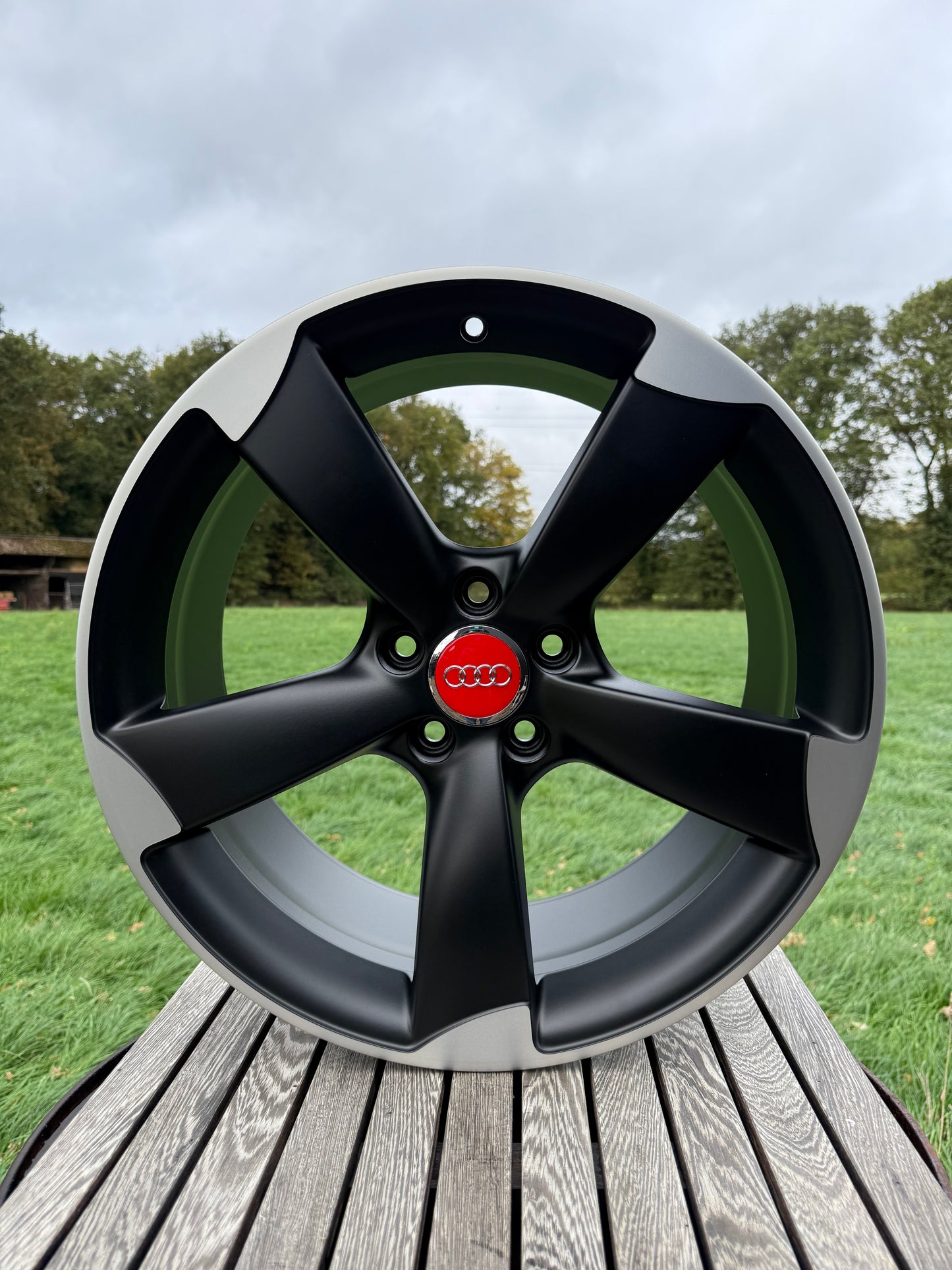 19” Original Audi A4 S4 5x112 Rotor Wheels