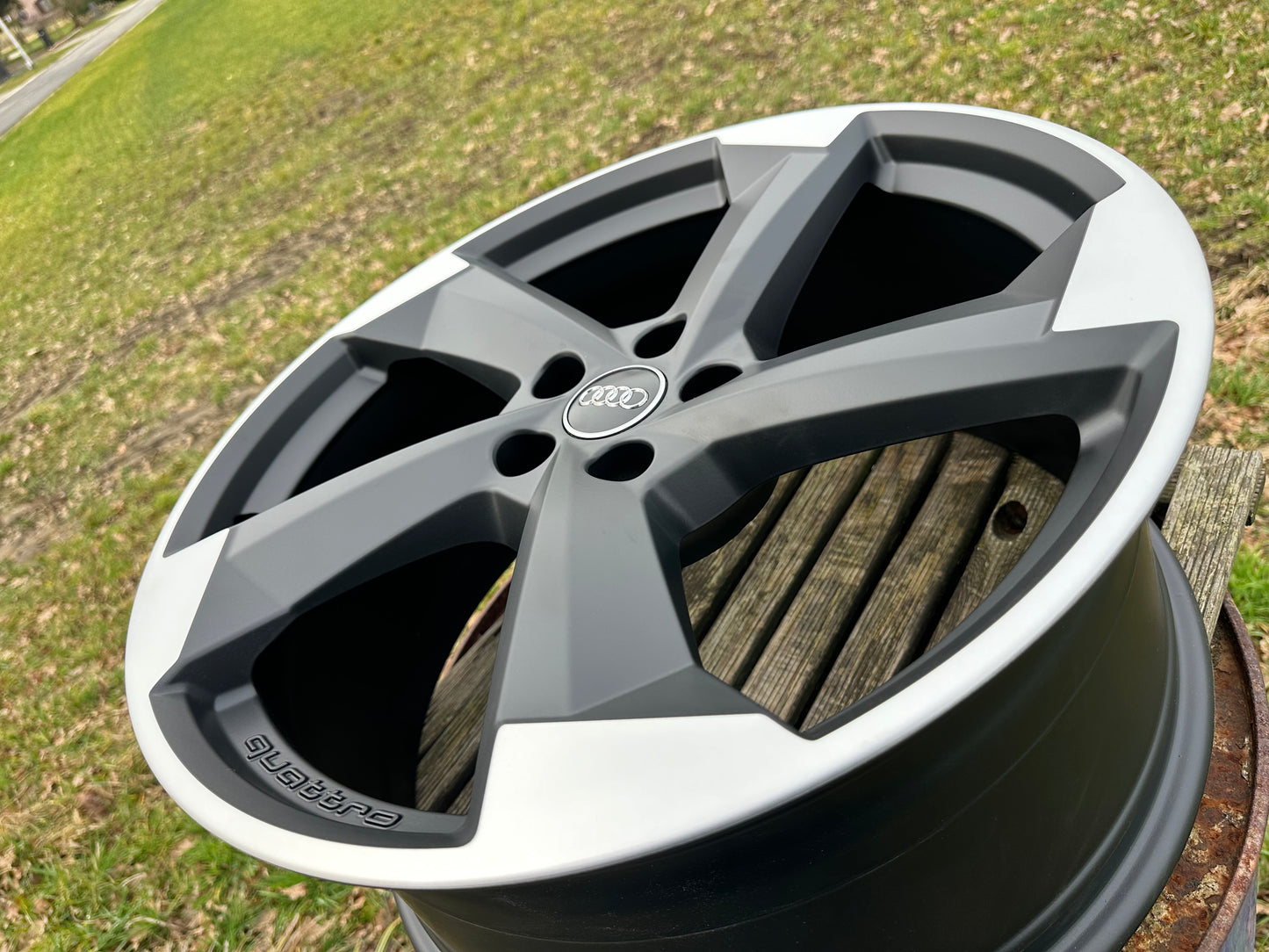 20” Audi Rotor “Quattro” 5x112 wheels