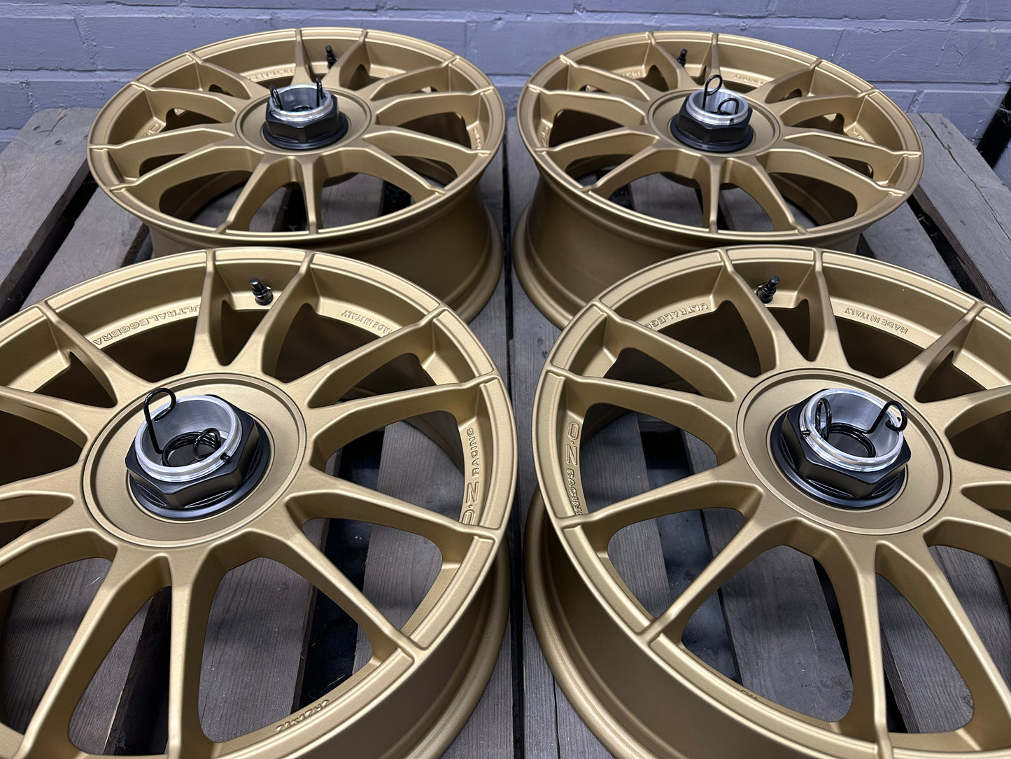 17” Oz Ultraleggera 4x100 wheels