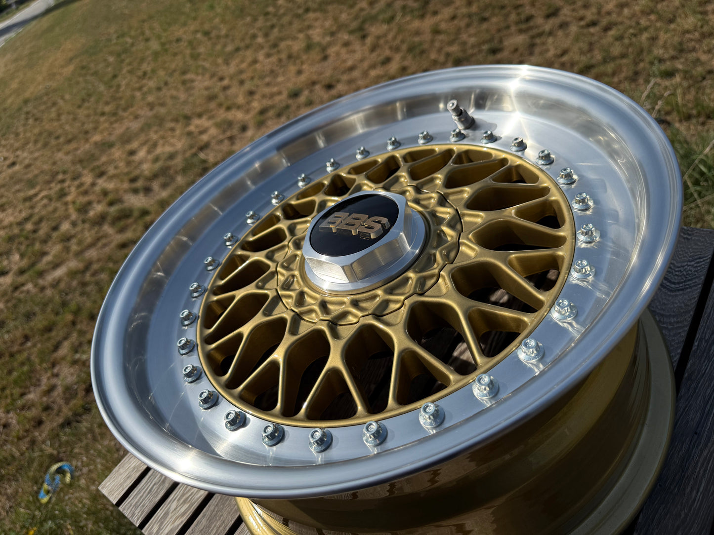 15” Original BBS RS 4x100 wheels ( RS 070 )