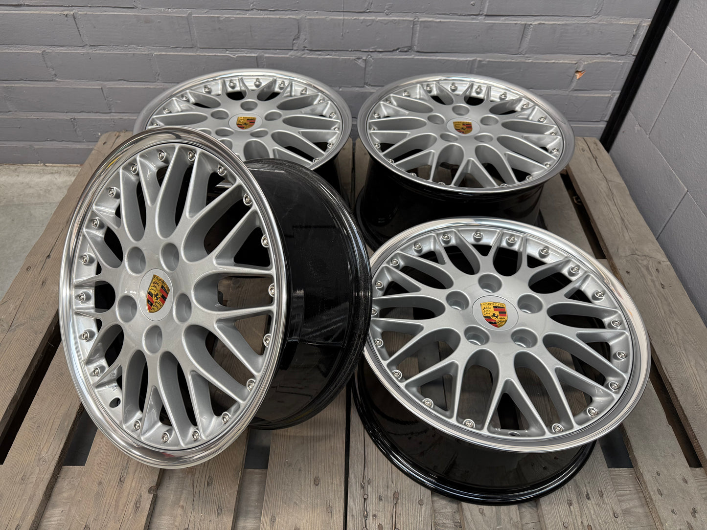 18” Porsche Sportclassic II 5x130 wheels ( BBS RS )
