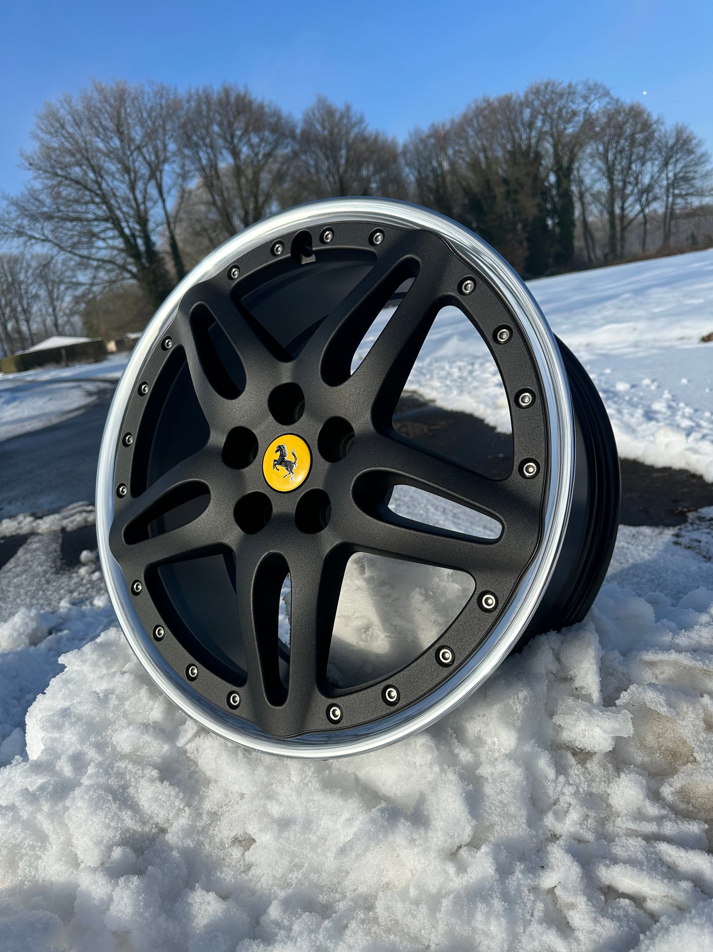 19” Ferrari BBS 5x112 wheels ( 4x Front 8.5x19 )